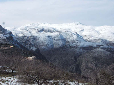 Vista Sierra Invierno